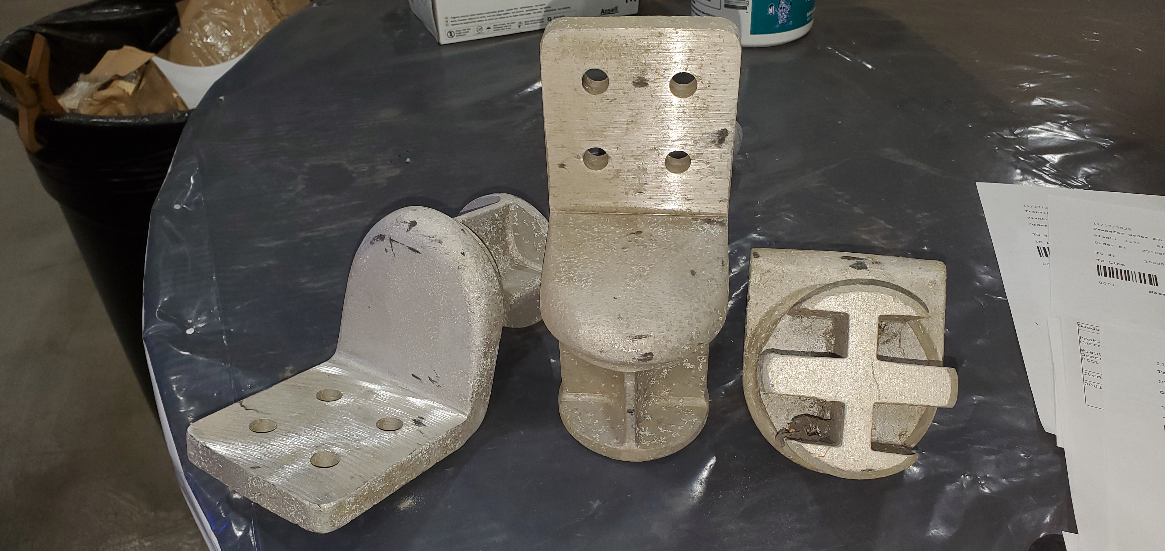 CONNECTOR, TERM WLD 3-1/2IN AL TUBE 4H